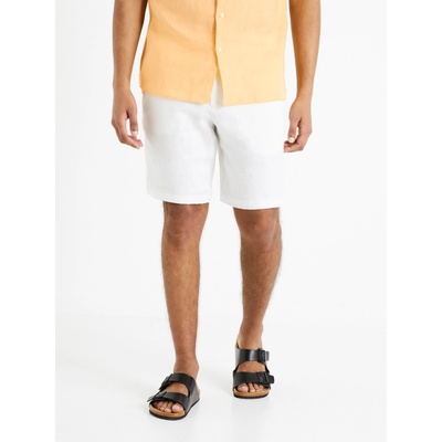 Celio Бели мъжки ленени панталони Celio Dolinusbm Celio | Byal | МЪЖЕ | S