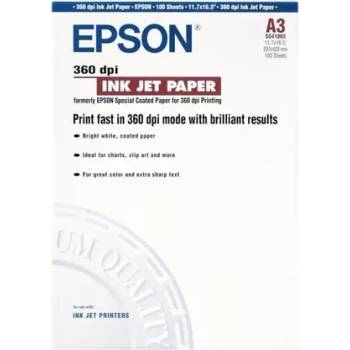 Epson ХАРТИЯ EPSON INK JET COATED PAPER - A3 Size - 297 mm x 420 mm - PN 41065 - 100 листа (701EPS41065)