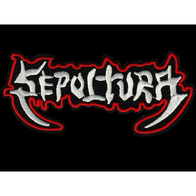 Nášivka SEPULTURA vyšívaná zažehlovací