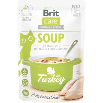 Brit Care Cat Soup Turkey 75 g