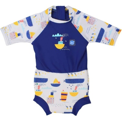 Splash About happy nappy sunsuit tug boats l