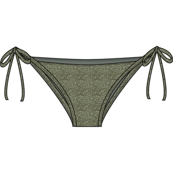 Roxy Дамско бикини долнище Roxy Women's Shiny Wave TS Moderate Bikini top - Agave Green - размер XXL (150-3930-0116)
