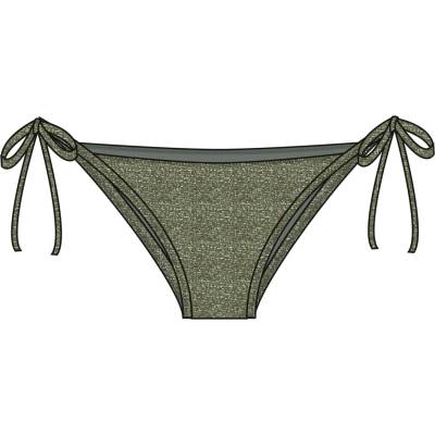 Roxy Дамско бикини долнище Roxy Women's Shiny Wave TS Moderate Bikini top - Agave Green - размер XXL (150-3930-0116)
