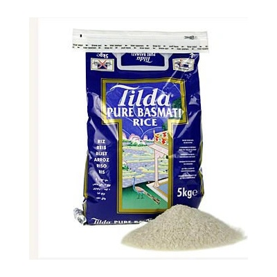 Tilda Basmati rýže v praktickém pytli na zip 5 kg