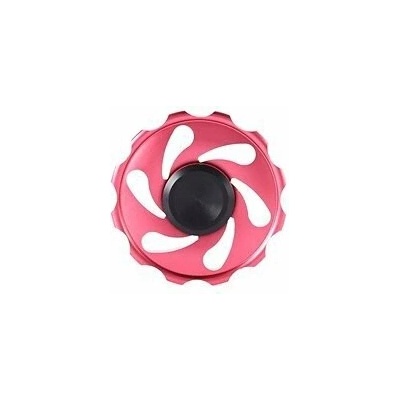 FIDGET SPINNER ANTISTRESOVÁ HRAČKA Červený hliníková slitina kovo