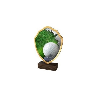 Poháry Bauer Dřevěná plaketa TFRW340 Golf