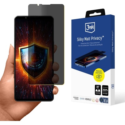Ochranná folie 3mk Silky Matt Privacy pro Sony Xperia 1 VII – Zboží Živě