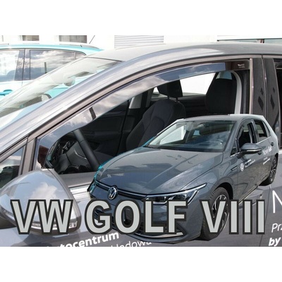 Deflektory Volkswagen Golf VIII, 5-dverová 2020 predné