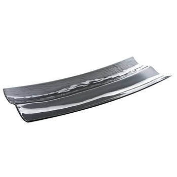 Image 1 of 3D the glassware company D-Плато правоъгълно двойно 28/56см(2293-95-005)ЧЕРНО (0103171)