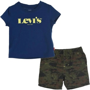 Levi's Levi´s ® 6EC678 short sleeve set - Green / Blue (Estate Blue)