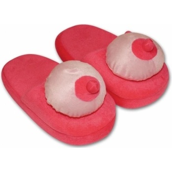 Papuče s prsiami - ružové