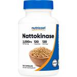 Nutricost Сърдечно-съдова система - Натокиназа (Nattokinase), 120 капсули Nutricost (67337 (450101) NC)