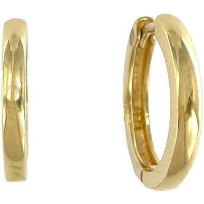 INFINITYSILVER Strieborné pozltené náušnice krúžky 1,8cm OE343G