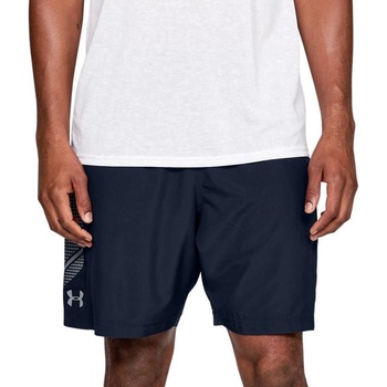 Under Armour Woven Graphic short modré