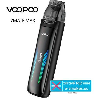 VooPoo VMATE Max Pod Kit 1200 mAh onyx black 1 ks