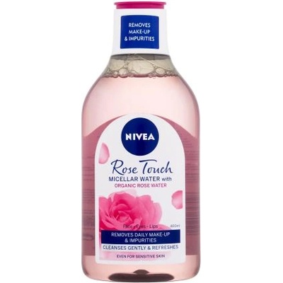Nivea Rose Touch Micellar Water With Organic Rose Water 400 ml мицеларна вода с органична розова вода за жени