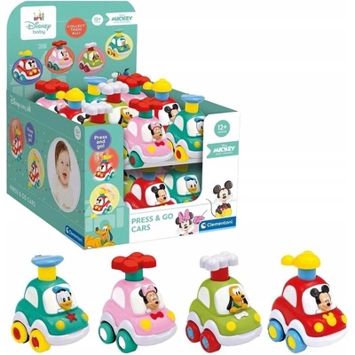 Clementoni Baby Autíčko Press & Go Mickey Mouse