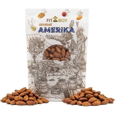 FITBOY Mandle medové s mořskou solí 500 g