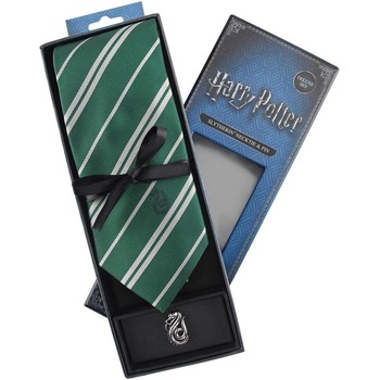 Kravata Harry Potter s odznakem Zmijozel