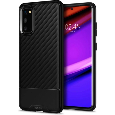 Spigen Core Armor - силиконов (TPU) калъф с висока степен на защита за Samsung Galaxy S20 (черен)