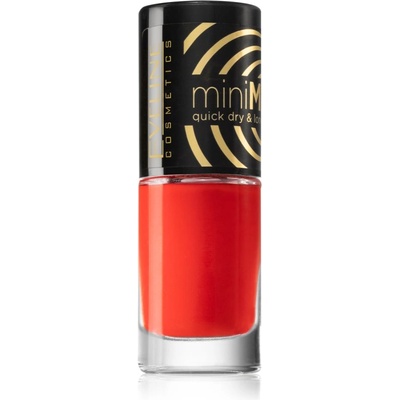 Eveline Cosmetics Mini Max бързозасъхващ лак за нокти цвят 848 5ml