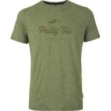 Pally'Hi Men's T-Shirt Classic Peak Logo Freckled Pine M1113513 pánské funkční tričko merino