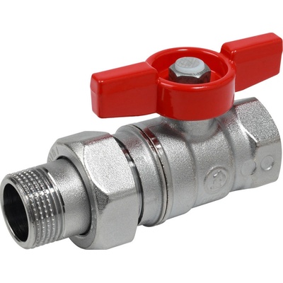 GIACOMINI R259D kulový kohout se šroubením 3/4" x 1"