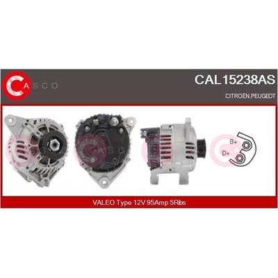 Generátor CASCO CAL15238AS