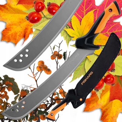 FISKARS Mačeta Solid 1051235, vyvetvovacia sekera, karčovacia mačeta