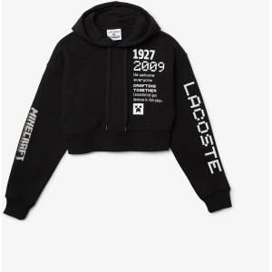 Lacoste Суичър Lacoste Women's L! VE Minecraft Hoodie - Noir