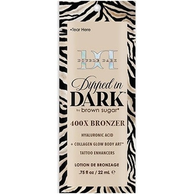 Tan Incorporated Double Dark Spicy Black Chocolate 400X Hot Bronzer 22 ml