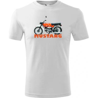 Tričko Mustang 23 Biela