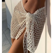 Plážový prehoz Fishing net S203 biela