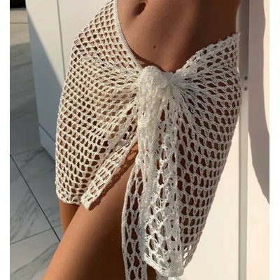 Plážový prehoz Fishing net S203 biela