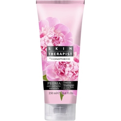 Monotheme Skin Therapist Peonia All Over Body Shampoo 250ml за жени шампоан за коса и тяло