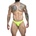 Justin+Simon Classic Bikini Neon Green L