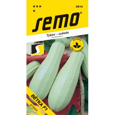 Semo Tekvica cuketa - Betka F1 krémová biela 1,5g