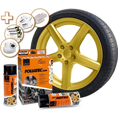 FOLIATEC - fólie ve spreji (dip) zlatá metalická 400 ml 2046