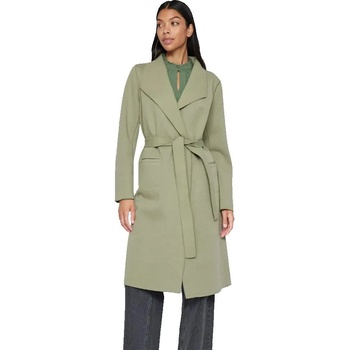VILA Палто Vila Juice coat - Green (Oil Green)
