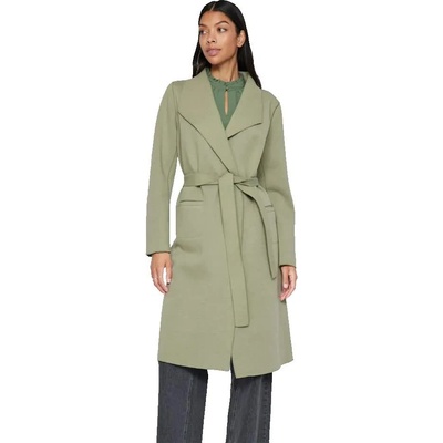 VILA Палто Vila Juice coat - Green (Oil Green)