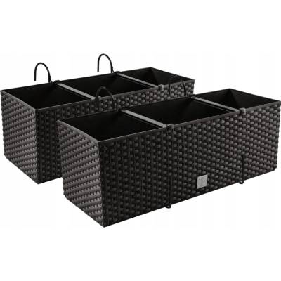 Prosperplast Květináč 103 x 19,5 x 18,5 cm plast béžový