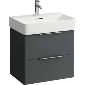 Laufen Base - Шкаф за умивалник, 52x58x39 см, 2 чекмеджета, сив H4022521102661 (H4022521102661)