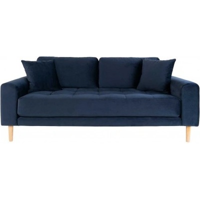 House Nordic LIDO 2,5 sedák 180 cm samet modrý