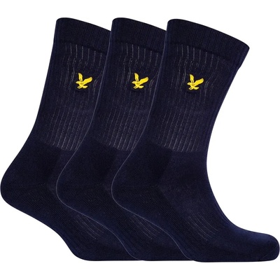 Lyle and Scott Чорапи Lyle and Scott Hamilton 3 Pack Sports Socks - Navy 5075