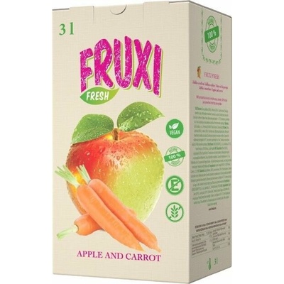Fruxi Fresh 100% šťava Jablko mrkva 3l