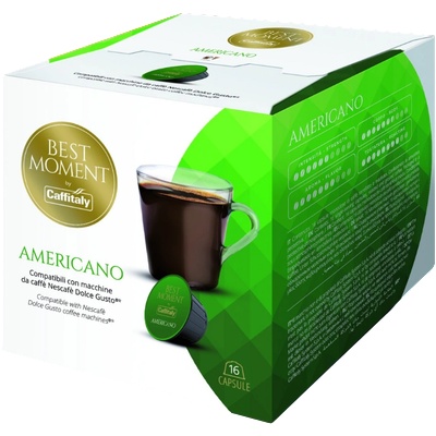 Caffitaly Кафе капсули Best Moment Americano, Dolce Gusto, 16бр, капсули