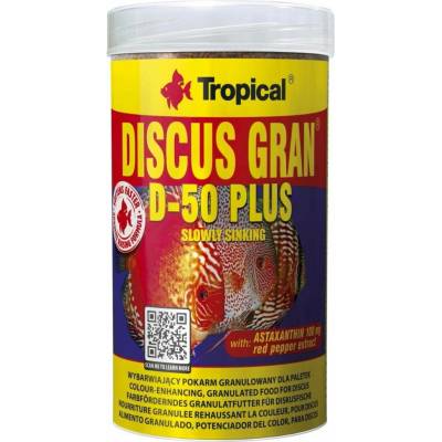 Tropical Discus Gran D-50 Plus 1 l, 550 g