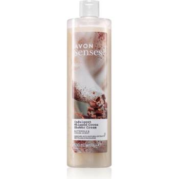 Avon Senses Indulgent Whipped Cocoa ревитализиращ душ крем 500ml