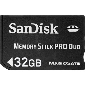 Image 1 of SanDisk MemoryStick PRO Duo 32GB SDMSPD-032G-B35
