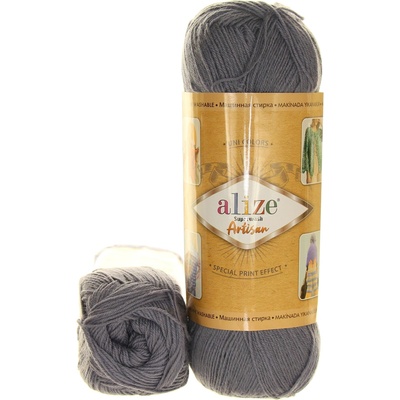 Alize Superwash Artisan 836 šedá
